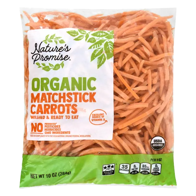 Organic Matchstick Carrots
