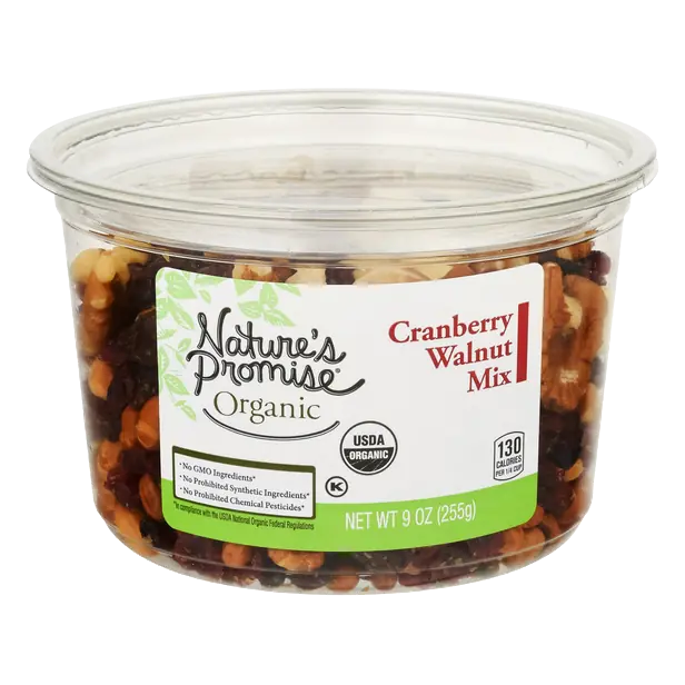 Organic Mix Cranberry & Walnut