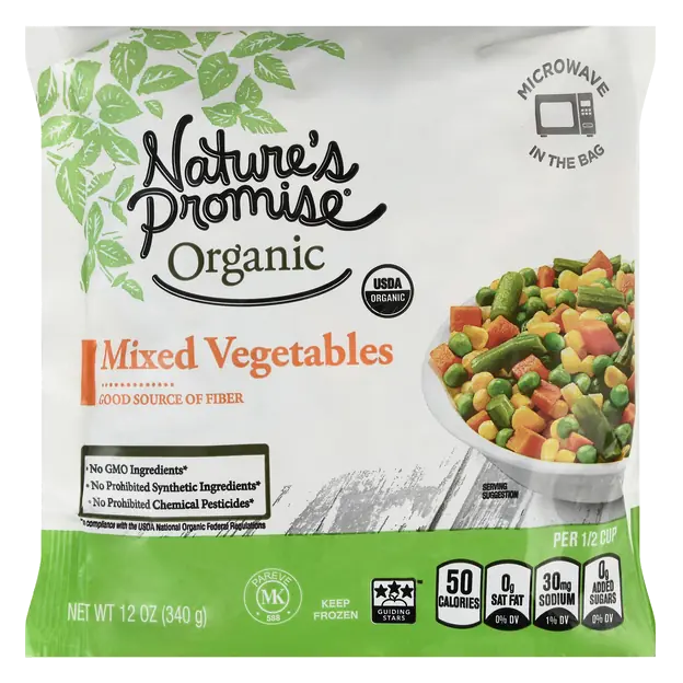 Organic Mixed Vegetables Frozen