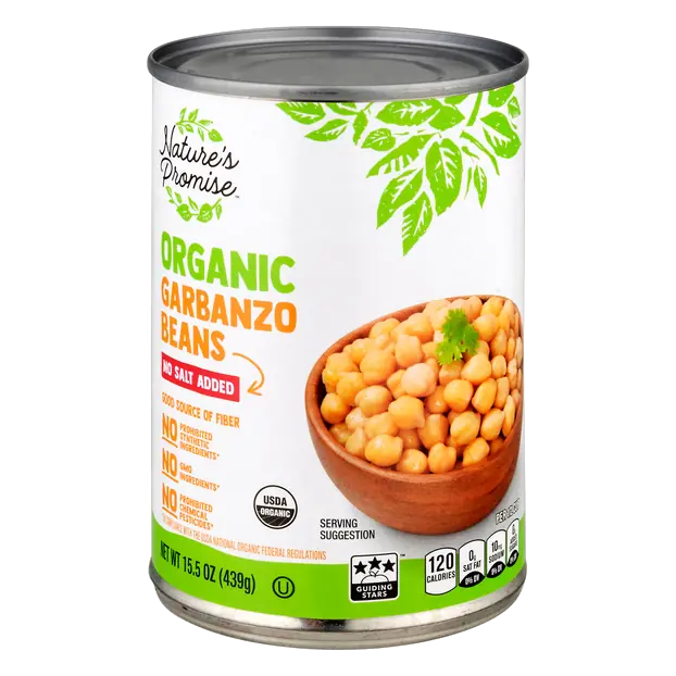 Organic No Salt Added Garbanzo Beans