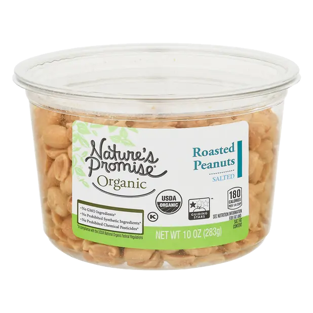 Organic Peanuts Roasted Salted