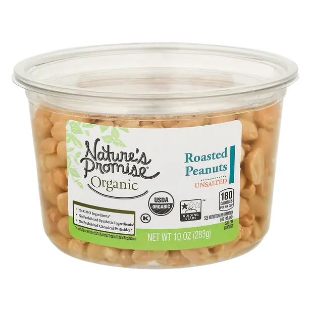 Organic Peanuts Roasted Unsalted