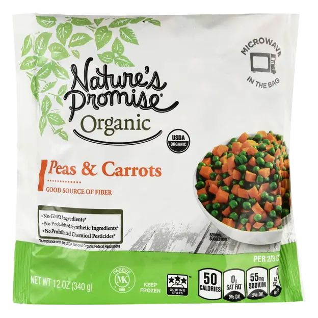 Organic Peas & Carrots Frozen