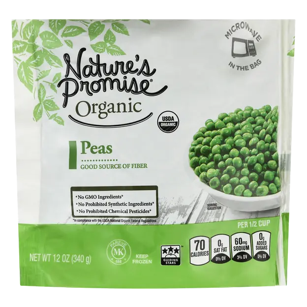 Organic Peas Frozen