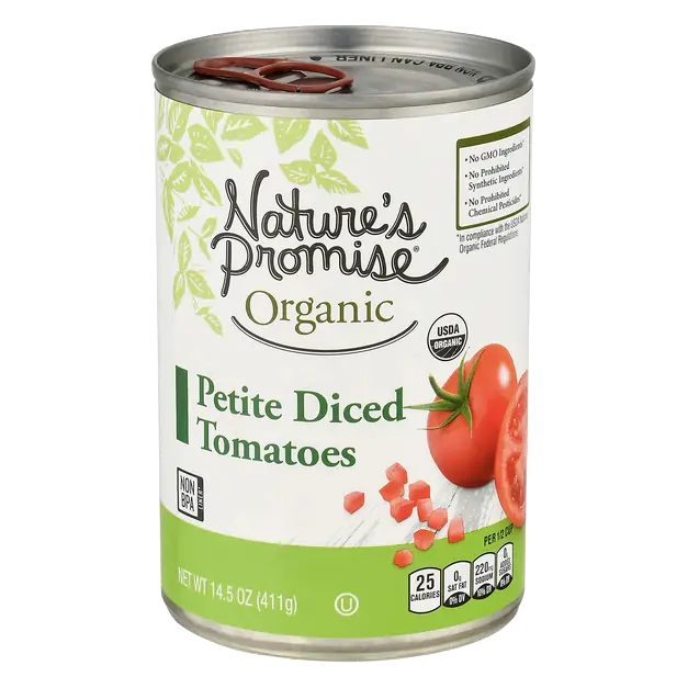 Organic Petite Diced Tomatoes