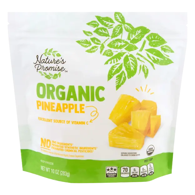Organic Pineapple Frozen