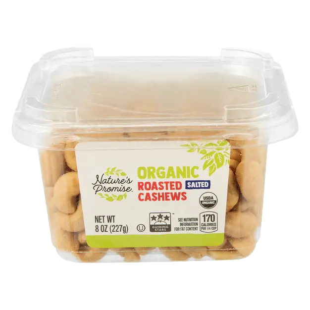 Organic Salted Roasted Cashews