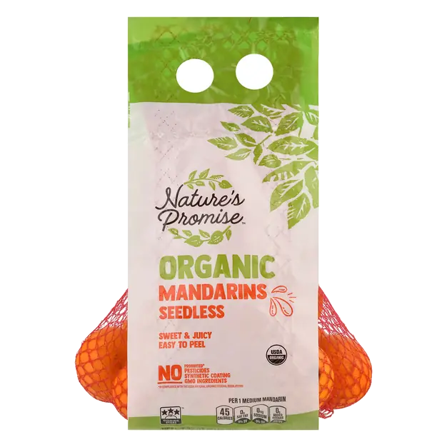 Organic Seedless Mandarin Oranges Bag