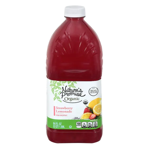 Organic Strawberry Lemonade