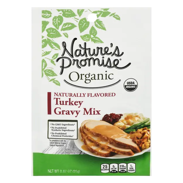 Organic Turkey Gravy Mix Packet