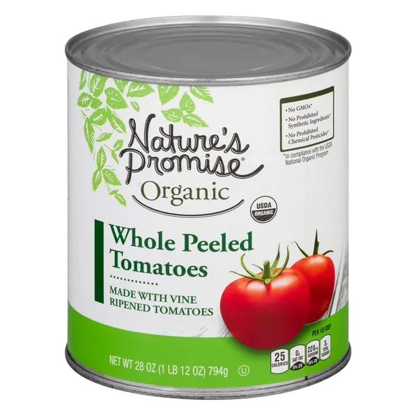 Organic Whole Peeled Tomatoes