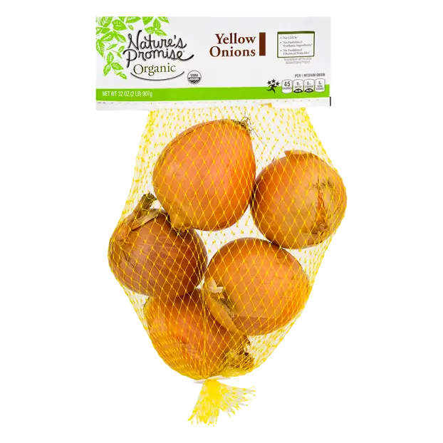 Organic Yellow Onions Bag