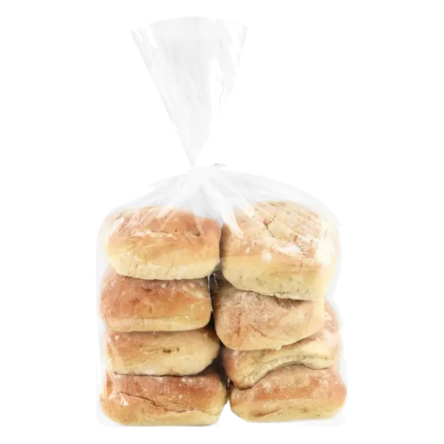 Plain Ciabatta Rolls - 8 ct