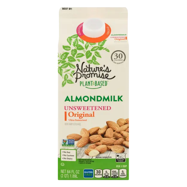 Plant-Based Unsweetened Original Almondmilk
