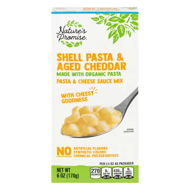 Shell Pasta & Aged Cheddar