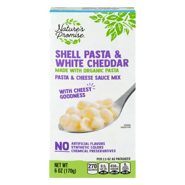 Shell Pasta & White Cheddar