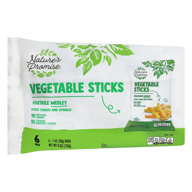 Vegetable Sticks - 6 ct