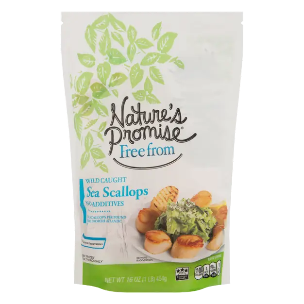Wild Caught Sea Scallops Frozen