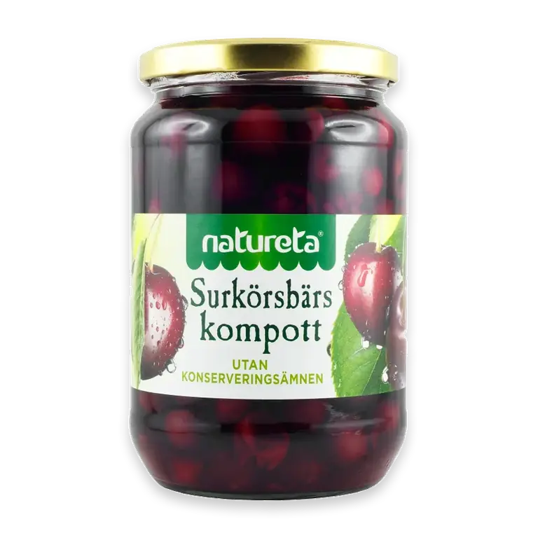 Körsbärskompott 680g