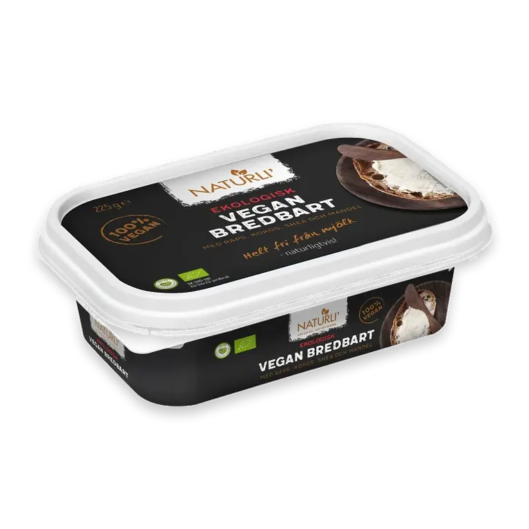 Bredbar Vegansk Ekologisk 75% 225g