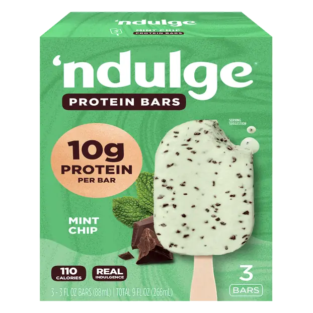 Mint Chip Protein Greek Yogurt Bars - 3 ct Frozen