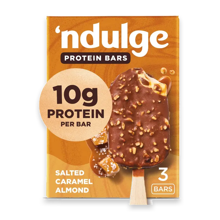 Salted Caramel Almond High Protein Greek Yogurt Bars