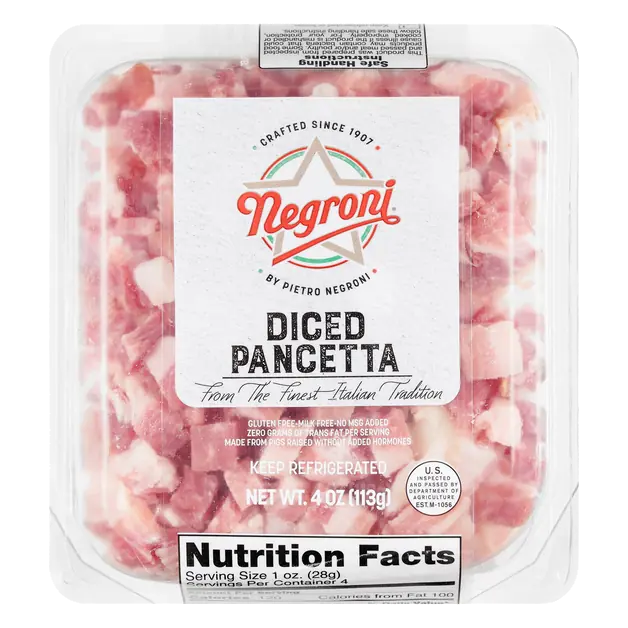 Diced Pancetta