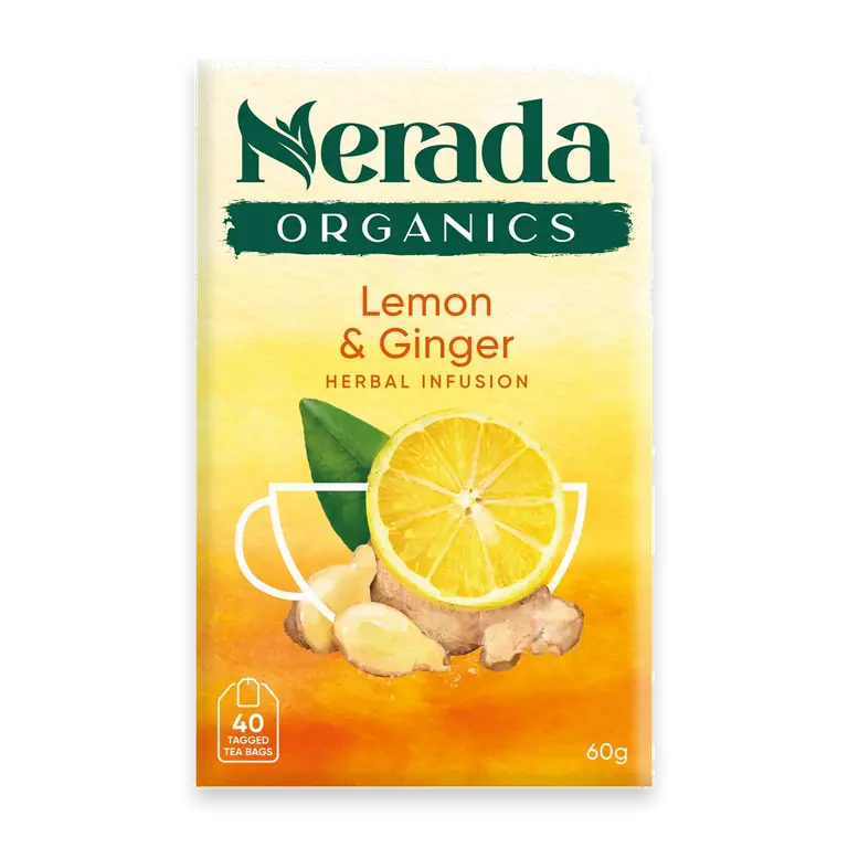 Organic Lemon & Ginger Tea Bags