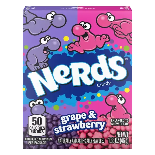 Candy, Grape & Strawberry