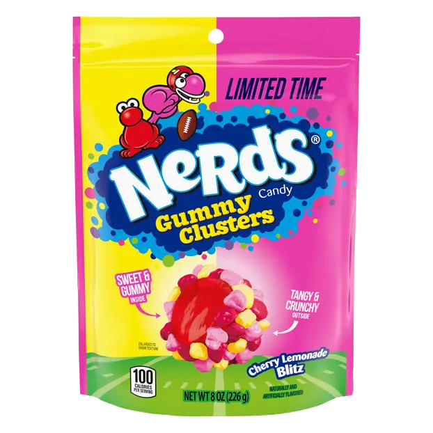 Cherry Lemonade Blitz Gummy Clusters Candy