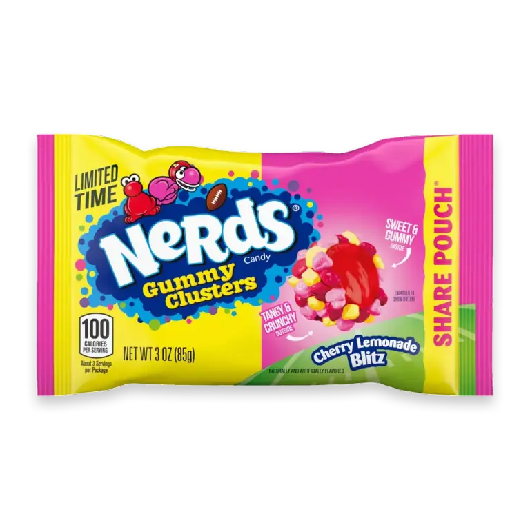 Nerds Cherry Lemonade Gummy Clusters Share Pouch