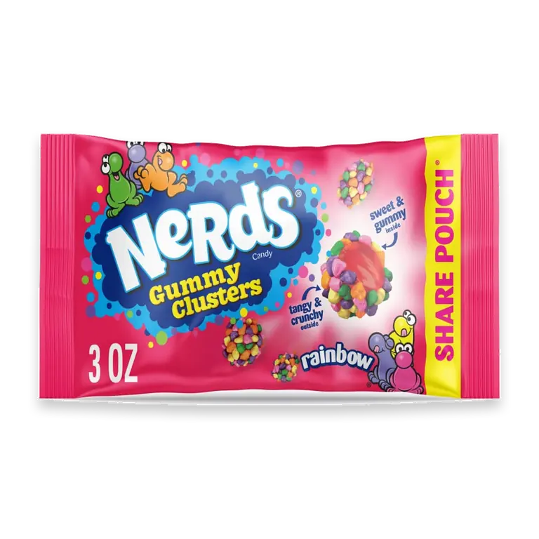 Gummy Clusters Candy Rainbow 3 oz