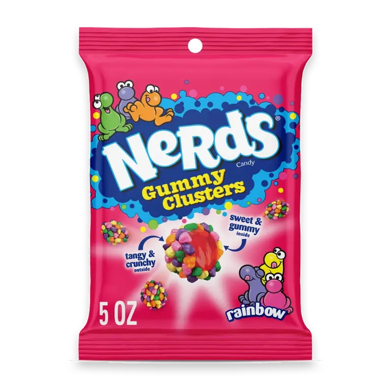 Gummy Clusters Candy Rainbow 5 oz