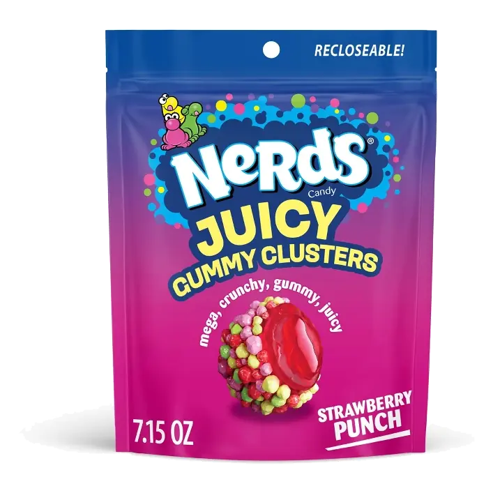 Nerds Juicy Gummy Cluster Candies, 7.15oz