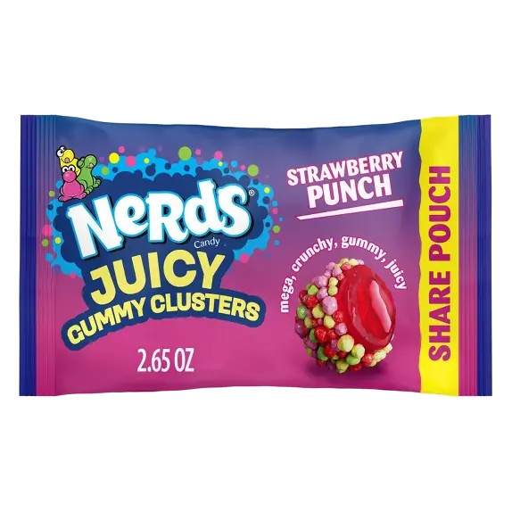 Nerds Juicy Gummy Clusters Sharepack, 2.65oz