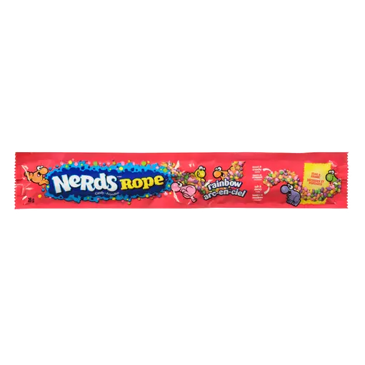 Candy Rope Rainbow Sweet & Crunchy Soft & Chewy 26 g