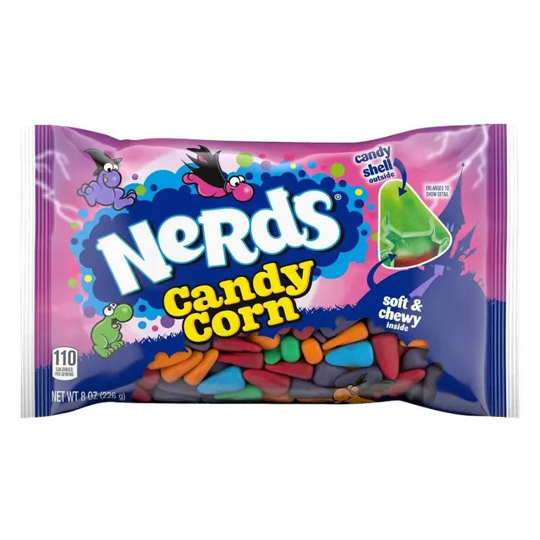 Nerds Halloween Candy Corn Treats, 8oz
