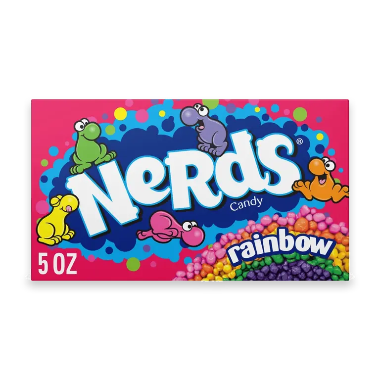 Rainbow Crunchy Candy Theater Box