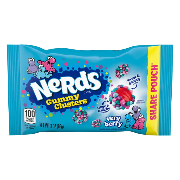 Very Berry Gummy Clusters Candy Share Pouch