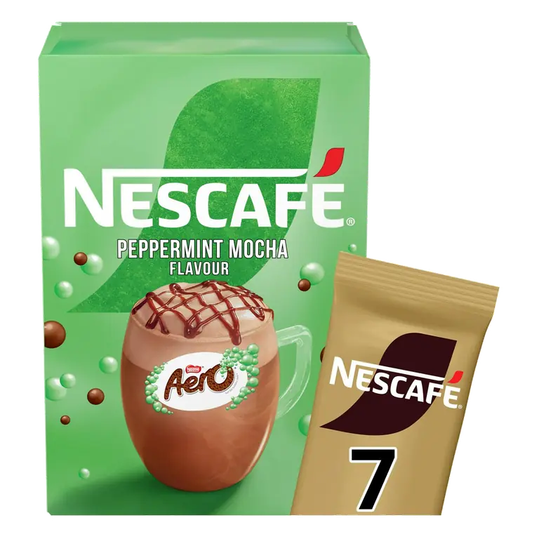7 x 19g Peppermint Aero Mocha Sachets