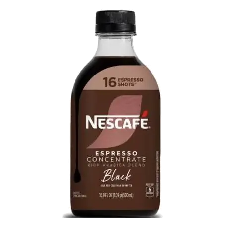 Nescafe Black Espresso Concentrate Roast Coffee, 16.9 fl oz