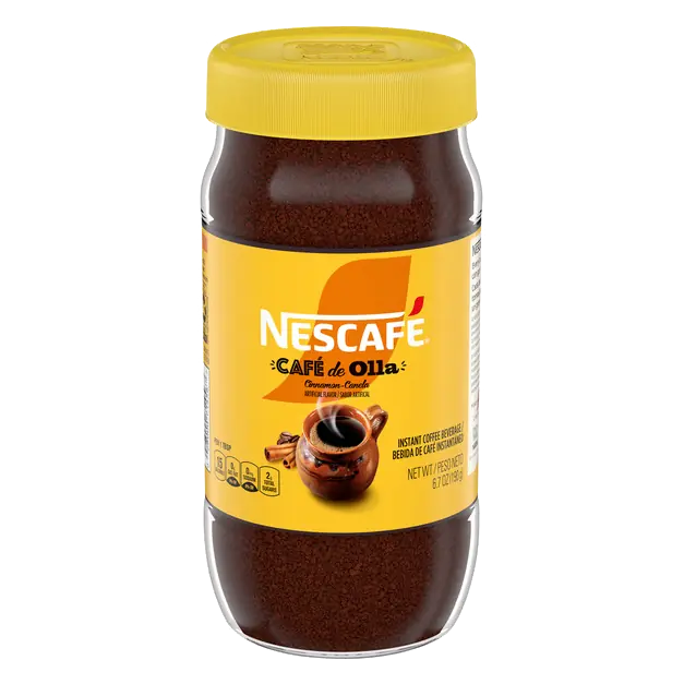 Nescafe Cafe de Olla Cinnamon-Canela Instant Coffee Beverage 6.7 oz