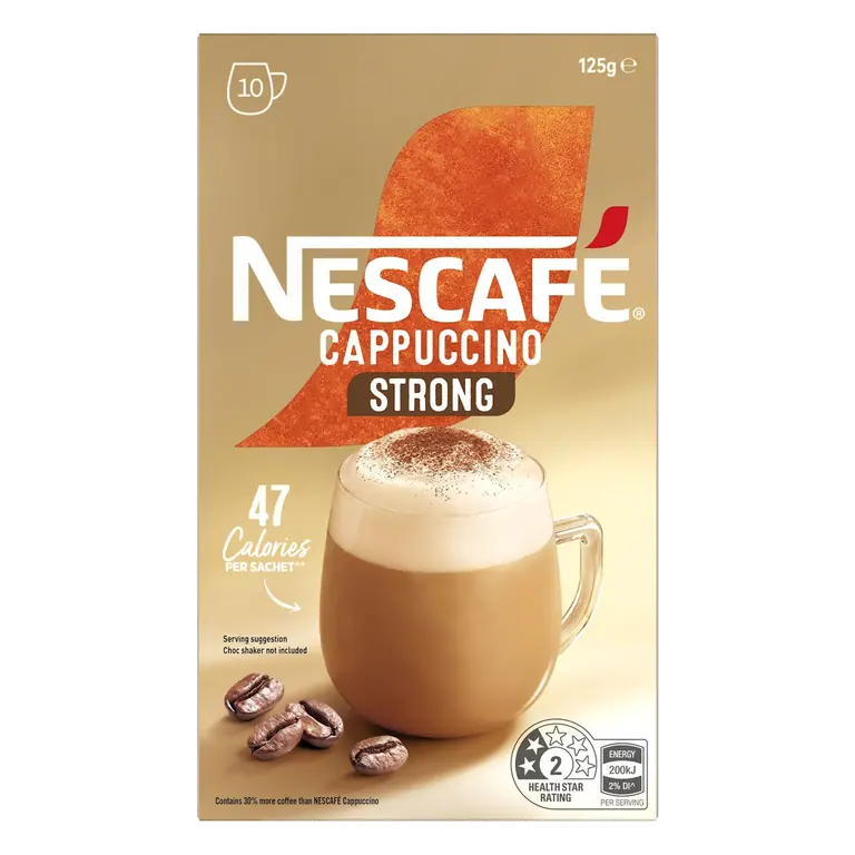 Cappuccino Coffee Mixes Strong Multipack