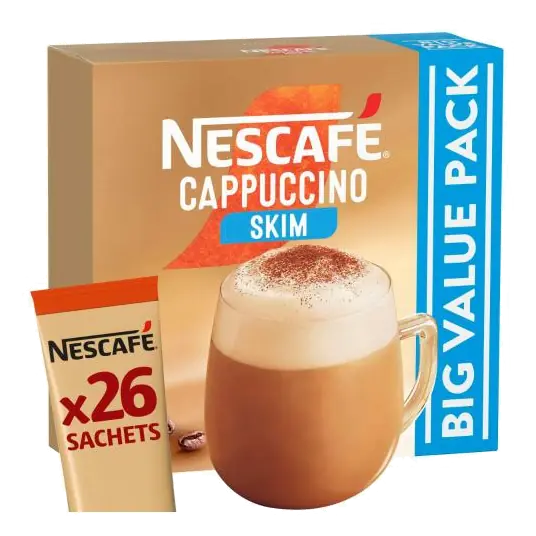 Cappuccino Skim Coffee Sachets
