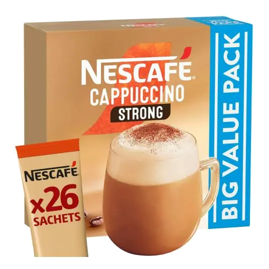 Cappuccino Strong Coffee Sachets