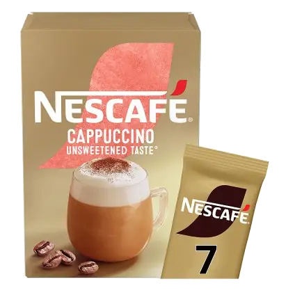 Cappuccino Unsweetened Sachets 7's