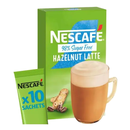 Coffee 98% Sugar Free Hazelnut Coffee Sachets
