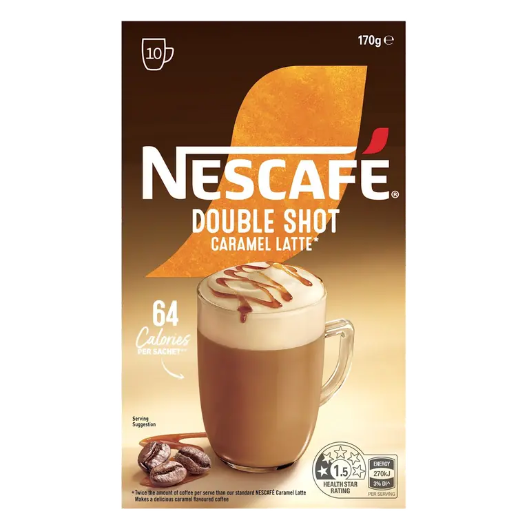 Coffee Double Shot Caramel Latte