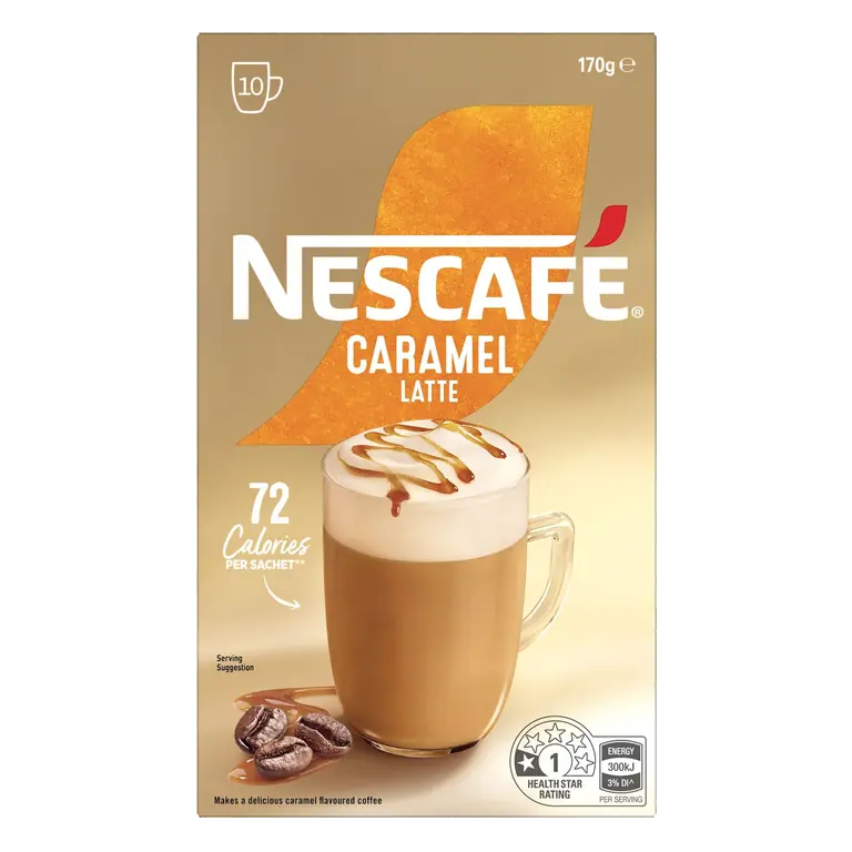 Coffee Mixer Sachets Caramel Latte