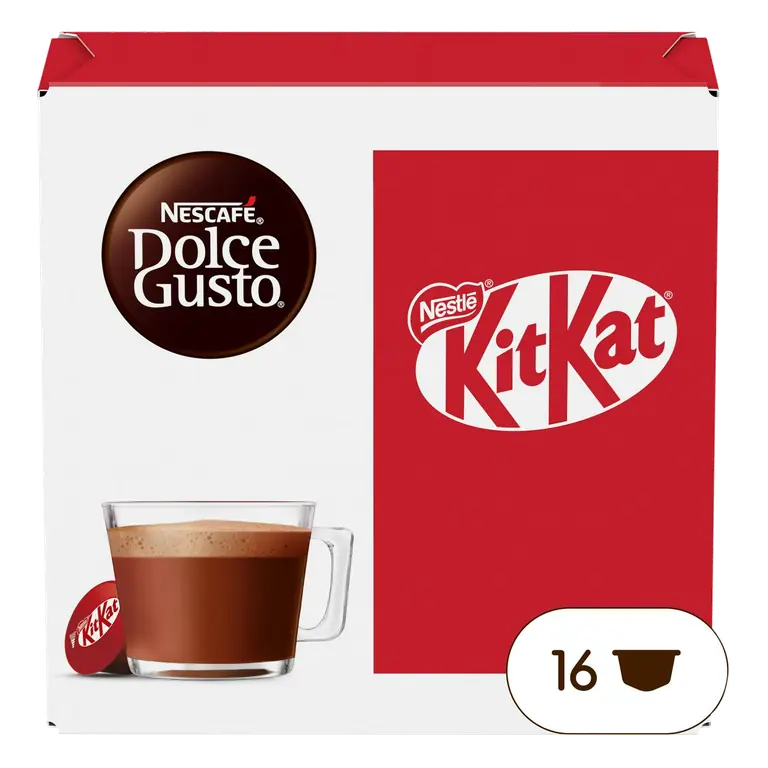 Dolce Gusto 16 x KitKat Hot Chocolate Pods